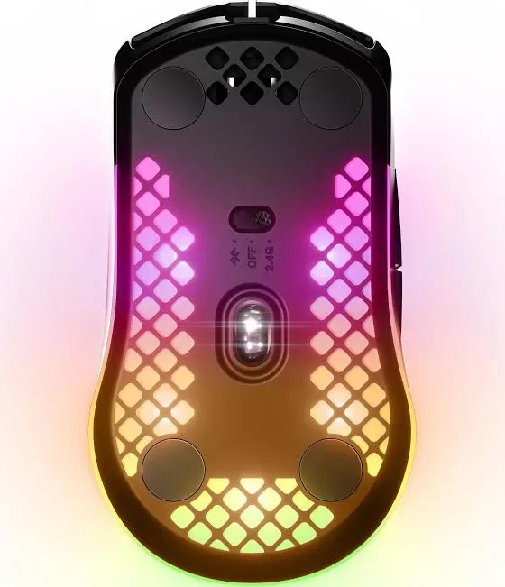 SteelSeries Aerox 3 Onyx Noir - vue 3