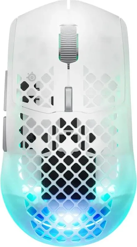 SteelSeries Aerox 3 Wireless Gen 2 Transparent - vue 3