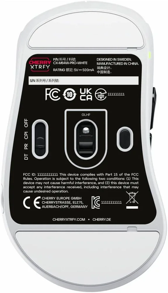 Xtrfy M64 Pro Blanc - vue 5