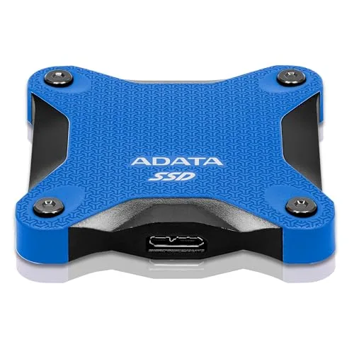 ADATA SD620 1 To SSD Externe Bleu - vue 4