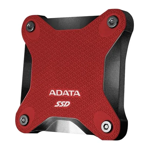 ADATA SD620 1TB SSD Externe Rouge - vue 4