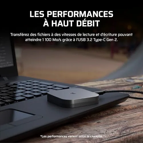 Corsair EX300U 4TB SSD Externe MagSafe - vue 3