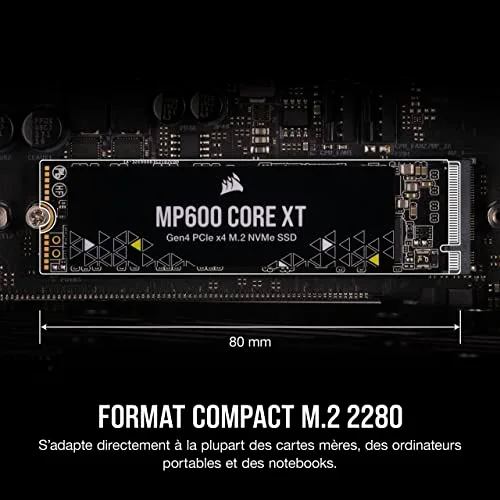 Corsair MP600 CORE XT 4 To - vue 5