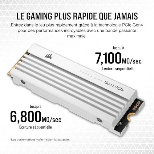 Corsair MP600 PRO LPX 2 TB SSD - vue 4
