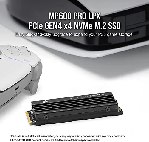 Corsair MP600 Pro LPX 2 To - vue 2