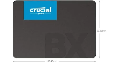 Crucial BX500 500 Go SSD SATA - vue 3
