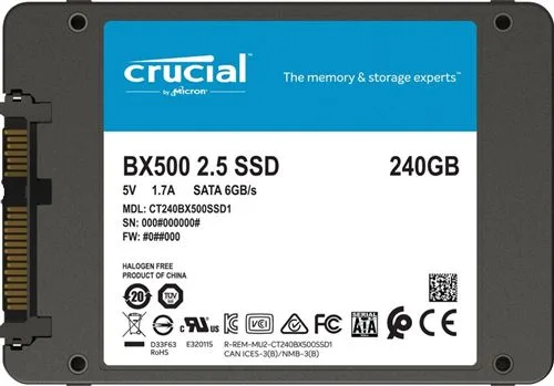 Crucial BX500 SSD 240GB