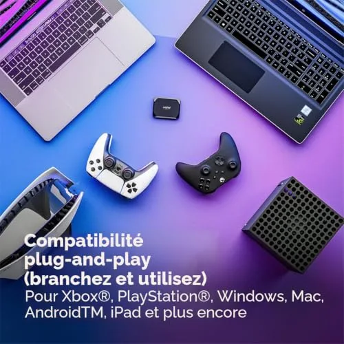 Crucial X9 4 To Noir - vue 4