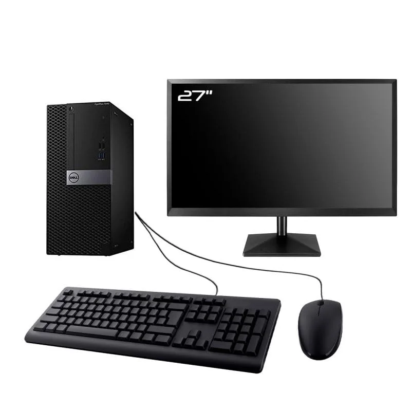 Dell OptiPlex 7040 MT i7-6700 16Go 480Go SSD Wi‑Fi