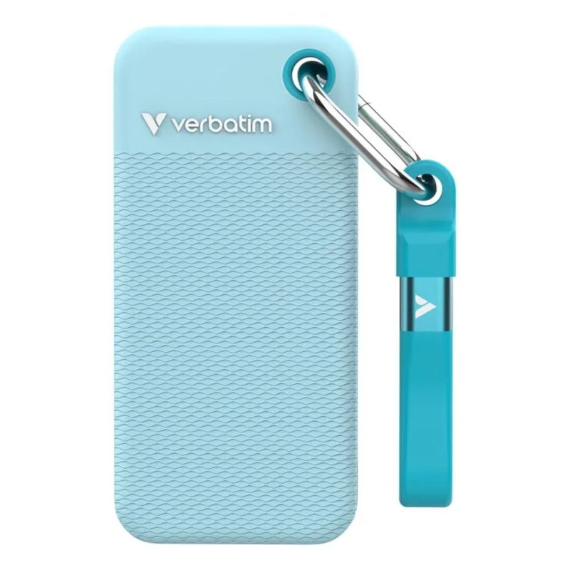 Disco Duro Verbatim Pocket SSD 2TB Bleu