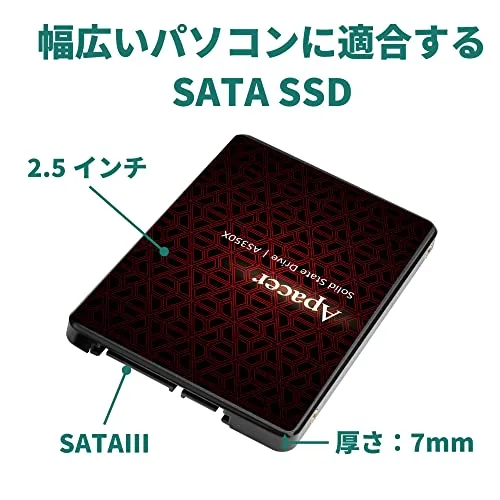 Disque Dur Apacer AS350X 256GB SSD - vue 7
