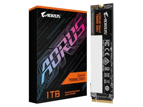 Disque Dur GIGABYTE AORUS Gen4 7000E 1TB SSD - vue 4