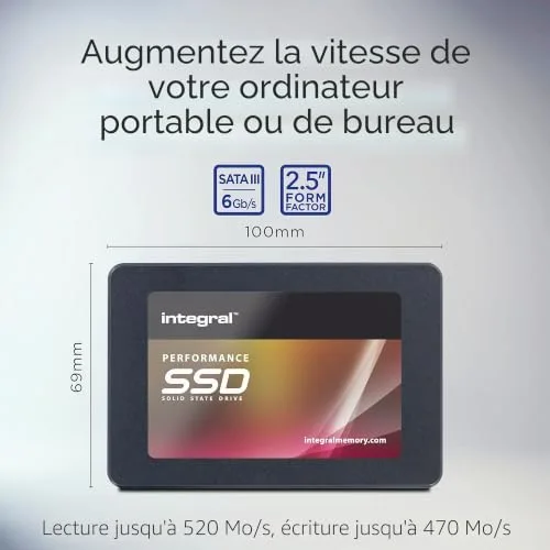 Disque Dur Integral INSSD500GS625V2 500GB SSD - vue 3