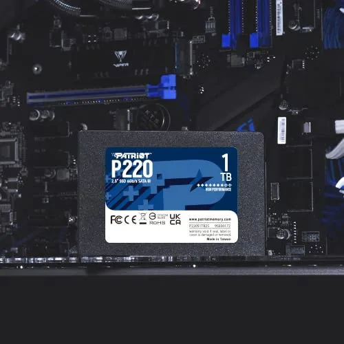 Disque Dur Patriot P220 1TB SSD 2.5" SATA III - vue 5