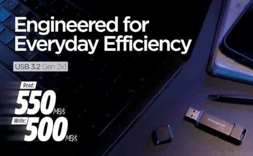 Disque SSD externe Integral SlimXpress Dual 256 Go - vue 8
