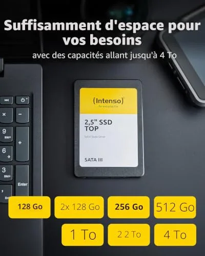 Disque SSD Interne Intenso Top Performance 512 Go - vue 3