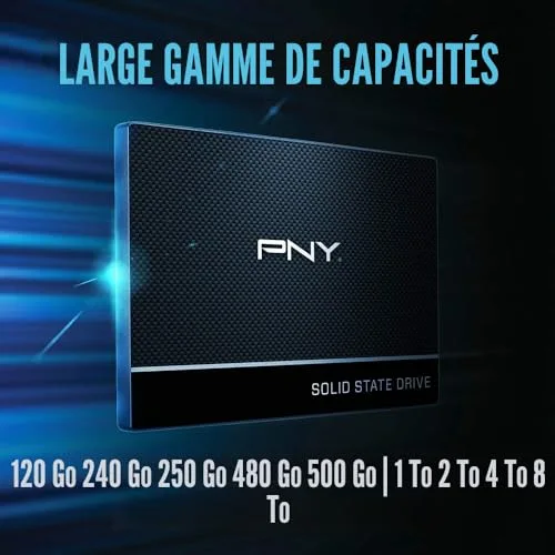 Disque SSD interne PNY CS900 2 To - vue 6