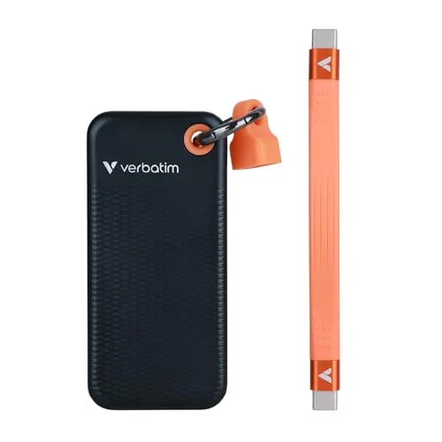 Disque SSD Verbatim Pocket 2 To USB C - vue 2