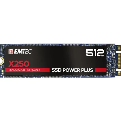 EMTEC SSD Power Plus X250 512 Go M.2 SATA