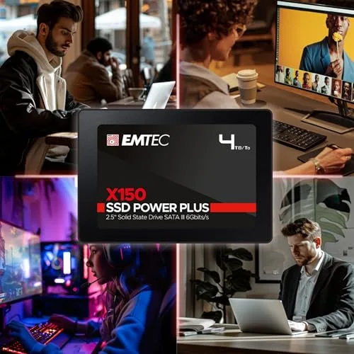 EMTEC X150 Power Plus SSD 4 To - vue 5