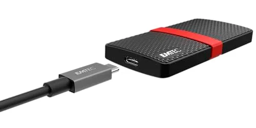 EMTEC X200 SSD Externe 2 To - vue 2