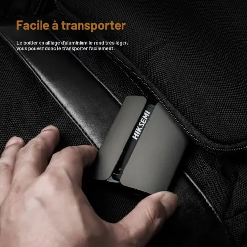 HIKSEMI SSD Externe Black T300S 2TO - vue 5