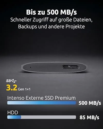Intenso Premium Edition SSD 512 Go Externe - vue 3