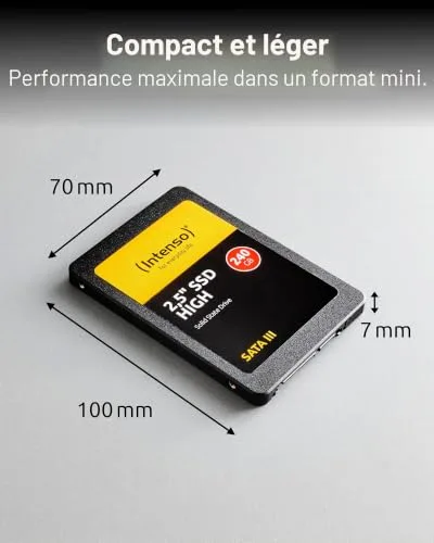 Intenso SSD 120 Go 2.5" SATA - vue 8