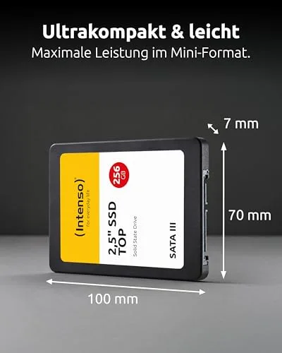 Intenso Top Performance SSD 256 Go 2.5" SATA - vue 7