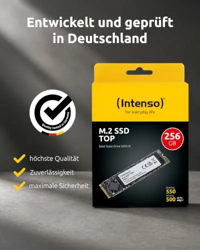Intenso TOP SSD 256 Go M.2 SATA - vue 7