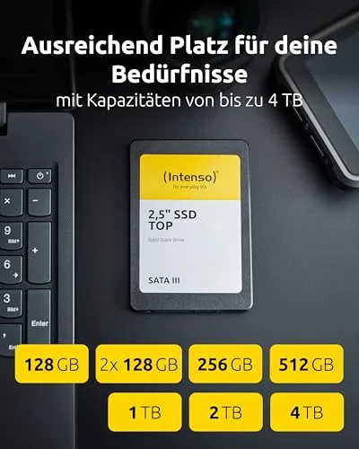 Intenso Top SSD 256 Go SATA3 - vue 3