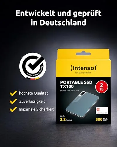 Intenso TX100 2TB SSD - vue 9