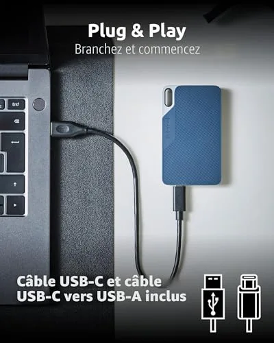 Intenso TX100 SSD 250 Go Externe - vue 7