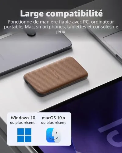 Intenso TX500 1 To SSD Externe - vue 5