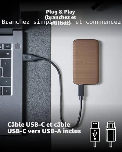Intenso TX500 2 To SSD Externe - vue 7