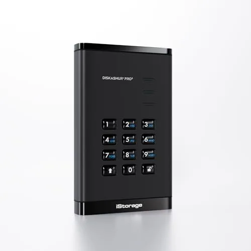 iStorage diskAshur PRO³ 2 To SSD chiffré
