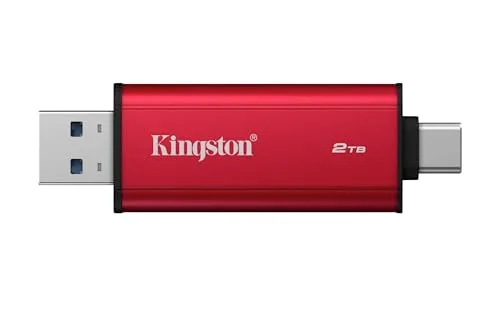 Kingston Dual USB-A/C 2TB SSD - vue 2