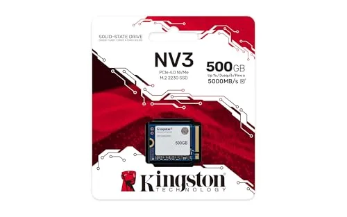 Kingston NV3 500 Go M.2 2230 - vue 3