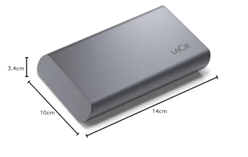 LaCie Mobile Secure STKH2000800 2 To - vue 3
