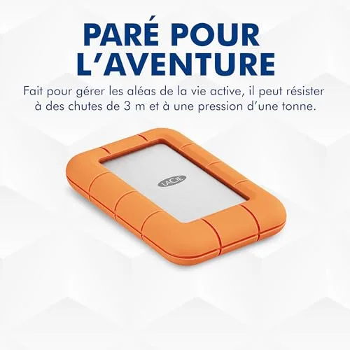 LaCie Rugged SSD4 1TB - vue 7