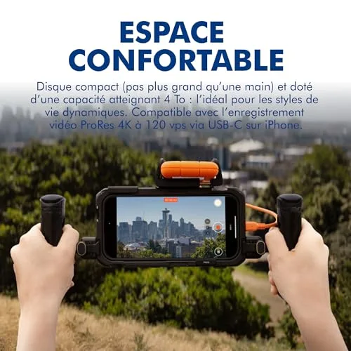 LaCie Rugged SSD4 1TB - vue 9