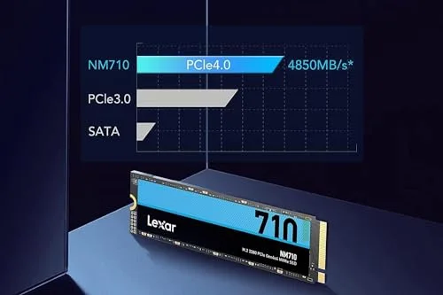 Lexar NM710 1 To SSD PCIe 4.0 - vue 4