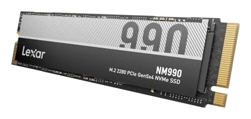 Lexar NM990 4 To SSD PCIe 5.0 - vue 2