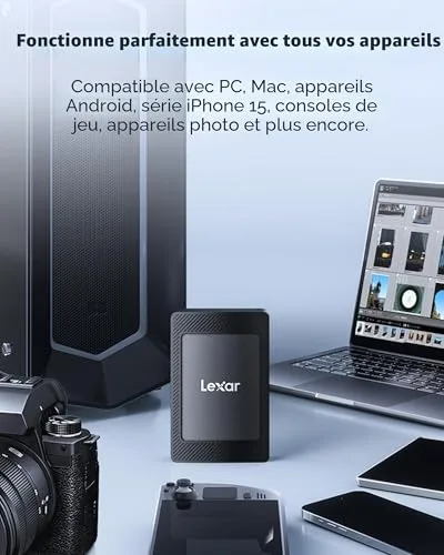 Lexar SL500M 4To Magnetic-Set SSD - vue 5