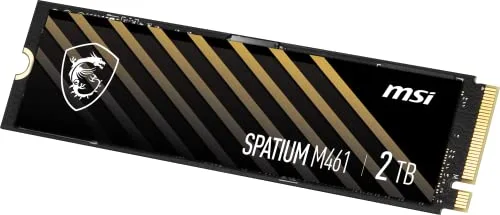 MSI SPATIUM M461 2 To - vue 4