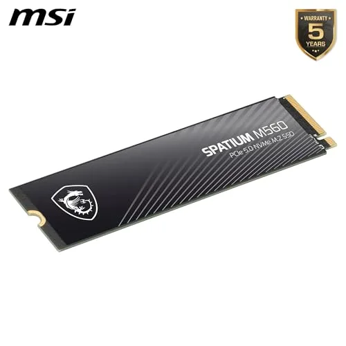 MSI SPATIUM M560 1 To PCIe 5.0 - vue 4