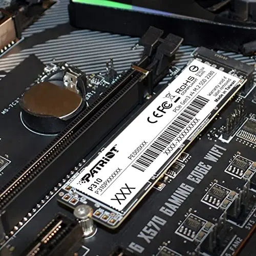 Patriot Memory P310 480 GB SSD M.2 NVMe - vue 7
