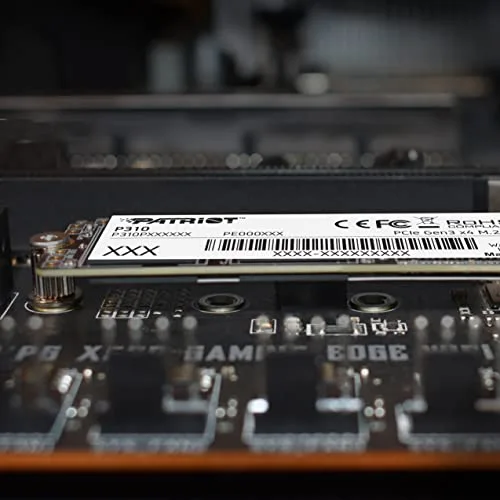 Patriot Memory P310 480 GB SSD M.2 NVMe - vue 8
