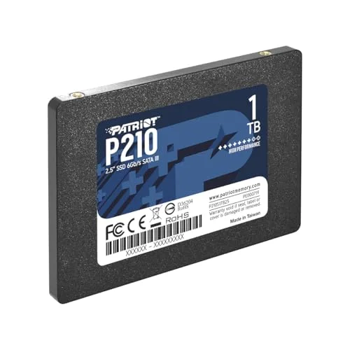 Patriot P210S1TB25 1To SSD SATA - vue 3