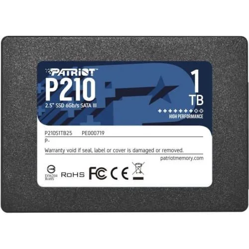 Patriot P210S1TB25 1To SSD SATA